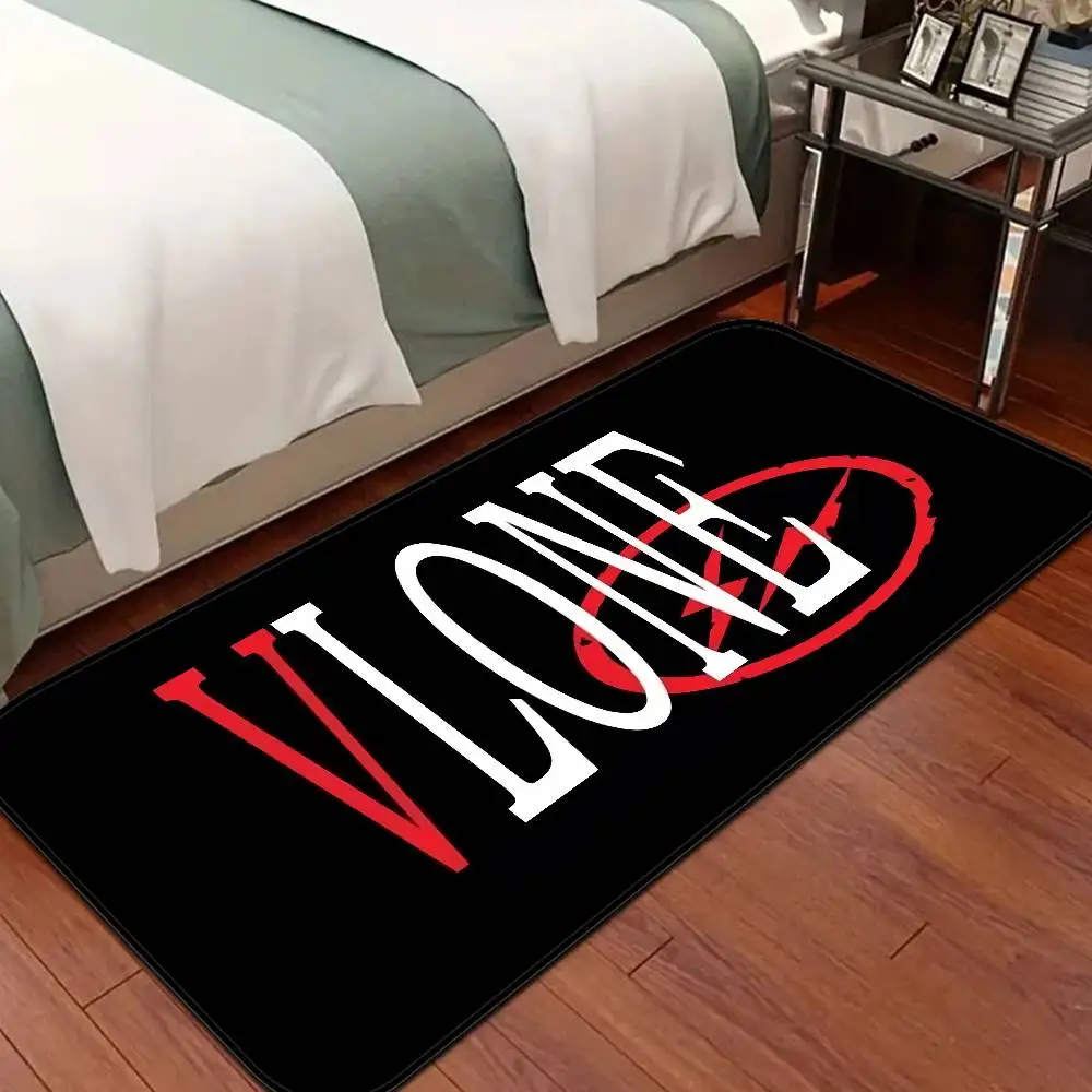 Vlone  Bathroom Mat Retro Multiple Choice Living Room Kitchen Rug Non-Slip Bedside Mats