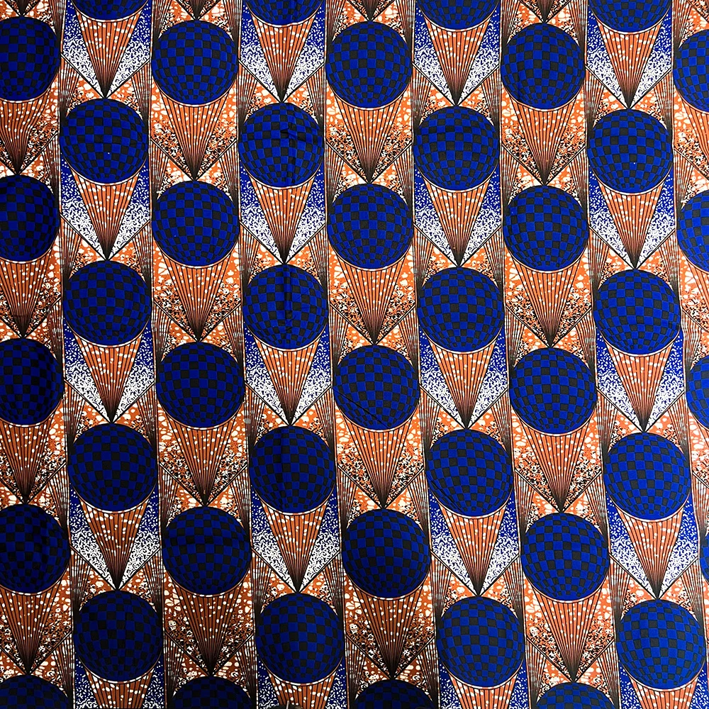 6 Yards Ankara Wax Fabric 2025 High Quality African Wax Print Fabric African Guaranteed Veritable Real Wax