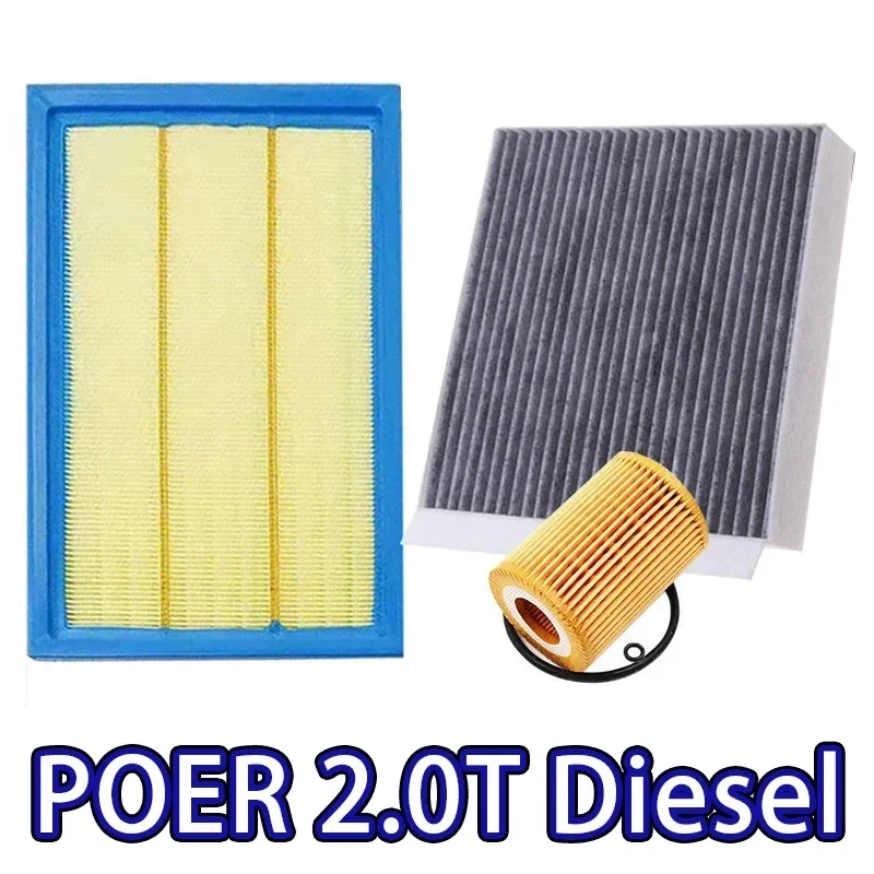 Oil Filter Air / Fuel / Air Condition Filter for Chinese Great Wall New 2022- POER PAO Diesel Engine Auto Car Motor Parts