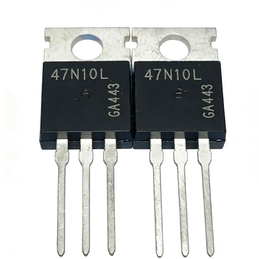 5piece SPP47N10L 47N10L 100V 47A TO-220