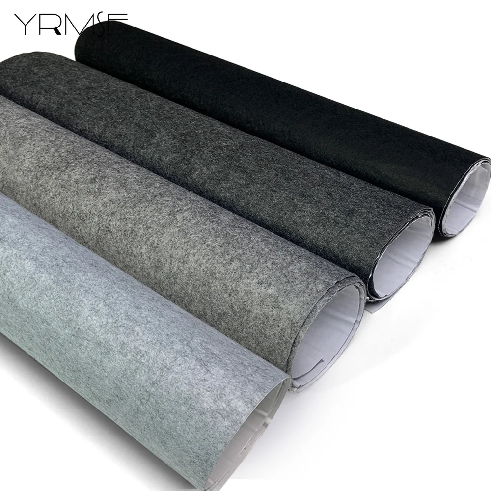 

Car Repair Stickers Self-adhesive Felt Silent Carpet Interior Cloth High Temperature Resistant Films for Home Cars Accessories