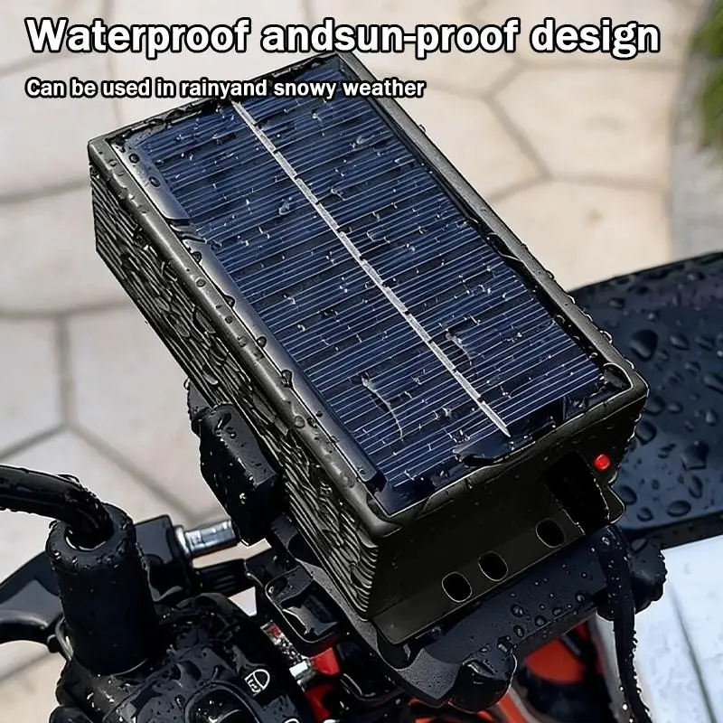Automobile Parts2026 Solar-Powered Electric Vehicle Charger Battery Solar Charger Repairer 48V 60V 72V Universal