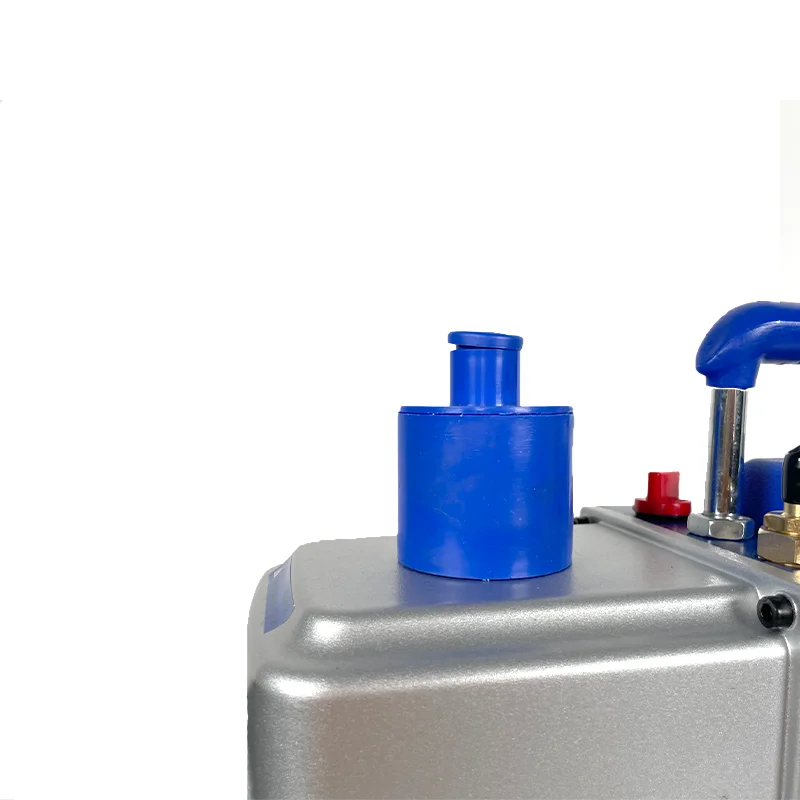 RS-1 مضخة تفريغ دوارة دوارة محمولة ثنائية المرحلة معدات مجفف مختبرية صغيرة مع مضخة أحادية المرحلة للبحث العلمي