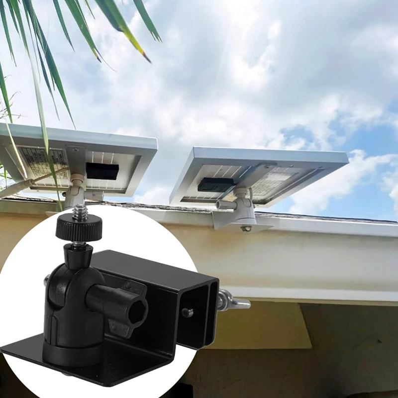 Suitable For Arlo Blink Ring Google Roof Rain Gutter Special Bracket Solar Panel Abs Aluminum Alloy Bracket