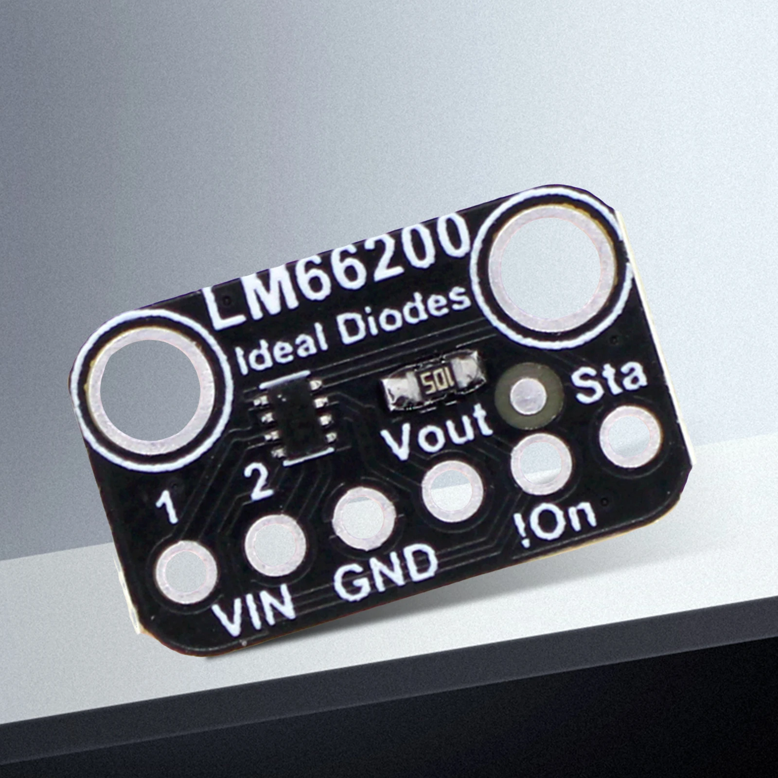 LM66200 Dual Diodes Breakout Module 2A 1.5V-5.5V Dual-Channel Power Switches Module for Power Protection Battery Backup