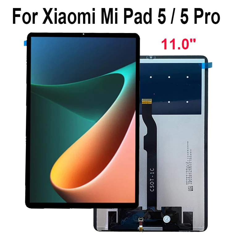 11,0-дюймовый ЖК-дисплей для Xiaomi Mi Pad 5/Mi Pad 5 Pro, сменный ЖК-дисплей с сенсорным экраном, Mi Pad 5, запасные части в сборе 21051182 Г