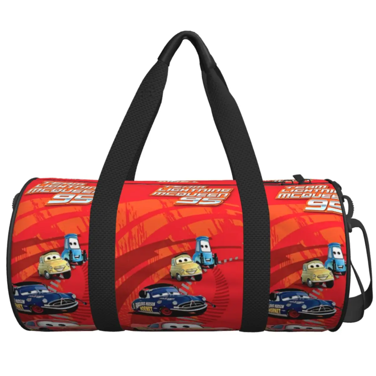 

Дорожная сумка Lightning McQueen номер 95, красная автомобильная спортивная сумка для плавания, большая вместительная спортивная сумка, сумка для фитнеса на открытом воздухе для пары
