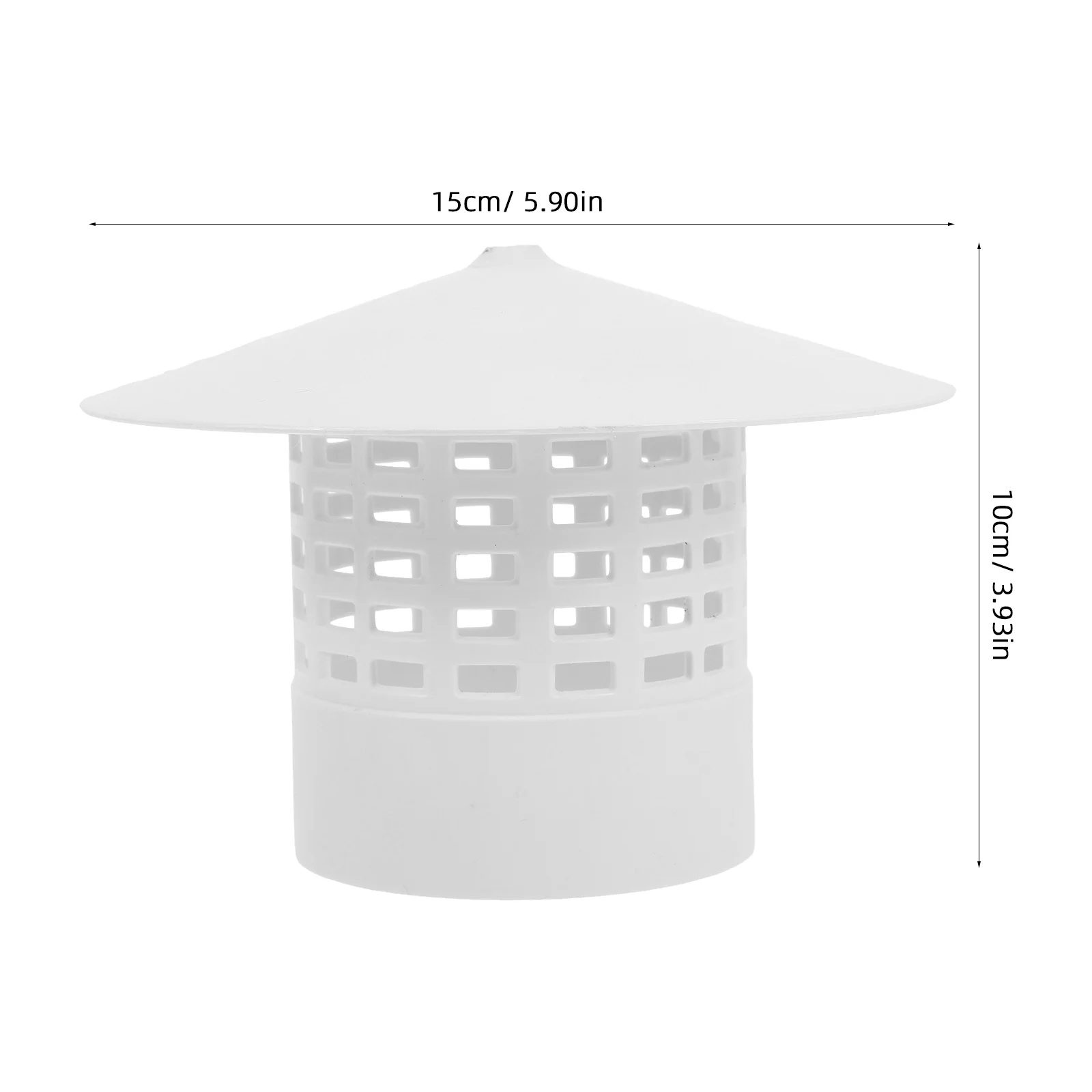 البلاستيك غطاء مدخنة 75 مللي متر غطاء مقاوم للمطر في الهواء الطلق التخييم موقد الخشب تنفيس المداخن حامي غطاء تغليف مدخنة لفتحة السقف