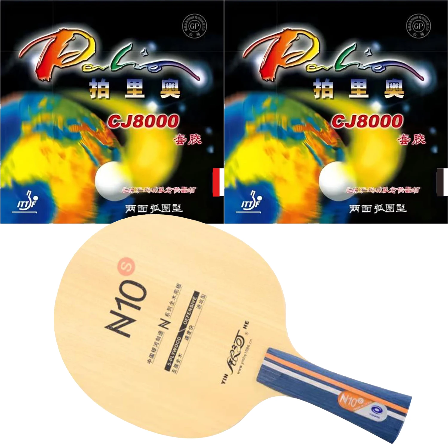 Комбо-набор ракеток YINHE N10s – обзор и цена Table Tennis Grip Types