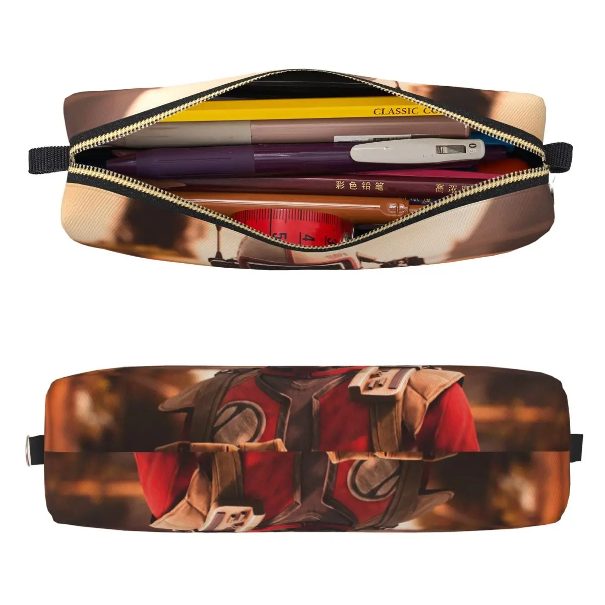 Arc Raiders Game Pencil Case Creative Pen Holder Pencil Bags Girl Boy Large Storage Students School Zipper Pencilcases