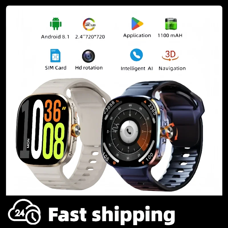 

Умные часы M99 4G/5G с HD-камерой 1200 Вт, 24-дюймовый AMOLED-экран, GPS, WIFI, загрузка через приложение AI