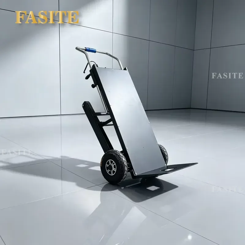 880lbs Industrial Electric Stair Climbing Portable Hand Truck 400kg 10