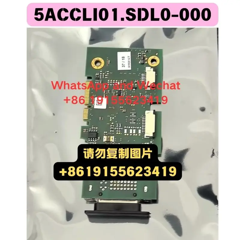 Brand new Original imported 5ACCLI01.SDL0-000 Communication card board Functional test OK Quick delivery