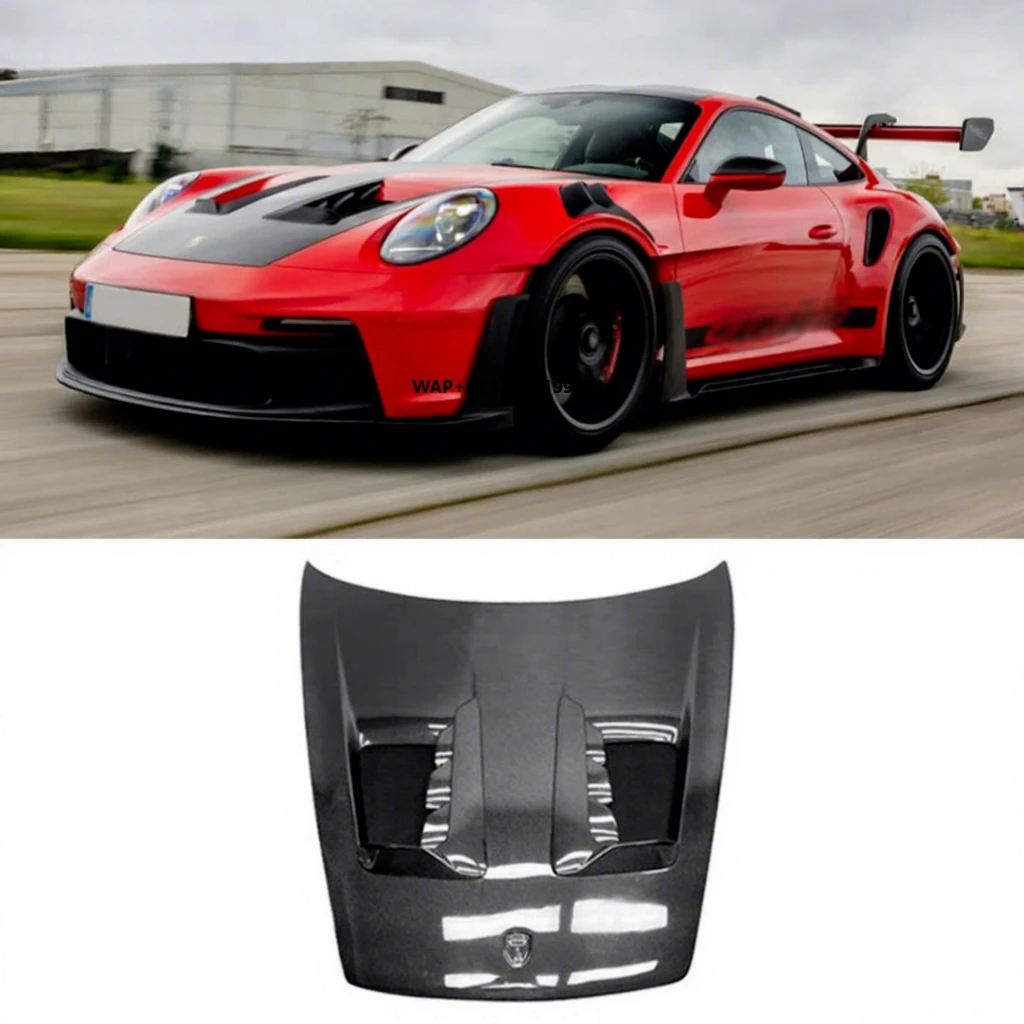 

911 New Condition Carbon Fiber Engine Hood Bonnet Cover for 911 992 992.1 992.2 Carrera Includes Car Body Kit