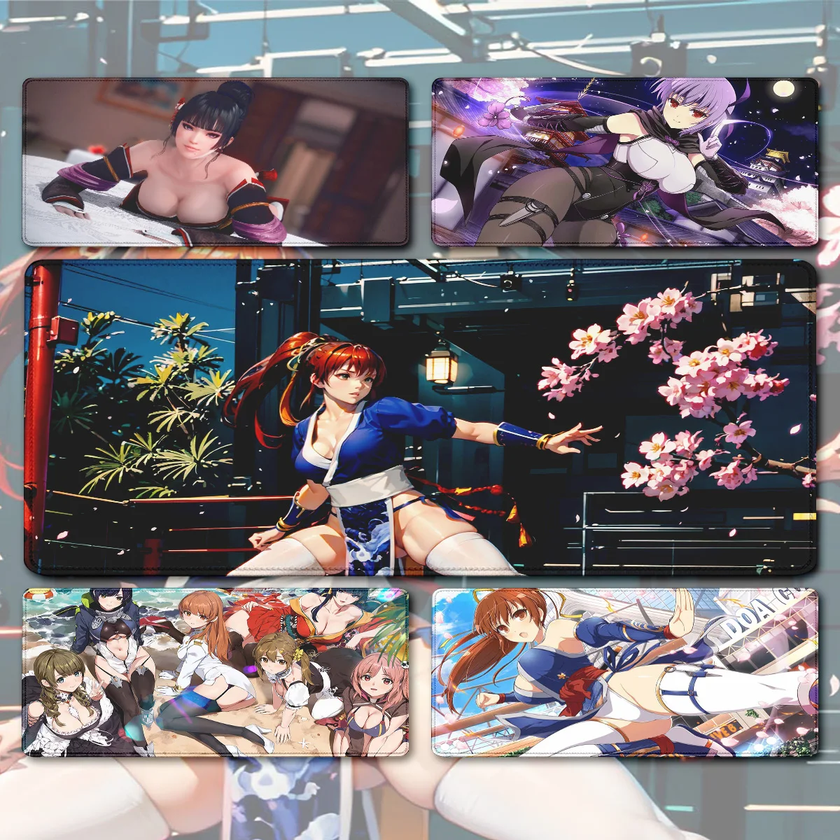 gameMonica DEAD OR ALIVE Xtreme Venus Vacation Anime Large mouse pad PlayMat Office mousepad Game DOAXVV CreativeDesk Gaming Mat