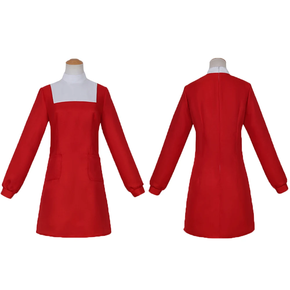 Anime SPY X FAMILY Anya Forger Cosplay Costume Suits Dress Wig Theatrical Version Uniform for Women Halloween Carnival Costumes view 5