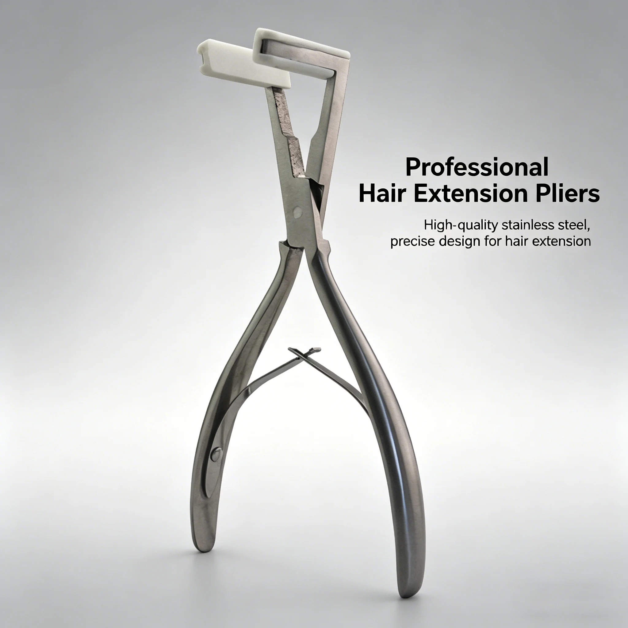 

Набор инструментов для наращивания волос: щипцы для нанесения ленточных и нанокольцевых прядей, стальные щипцы для наращивания волос.