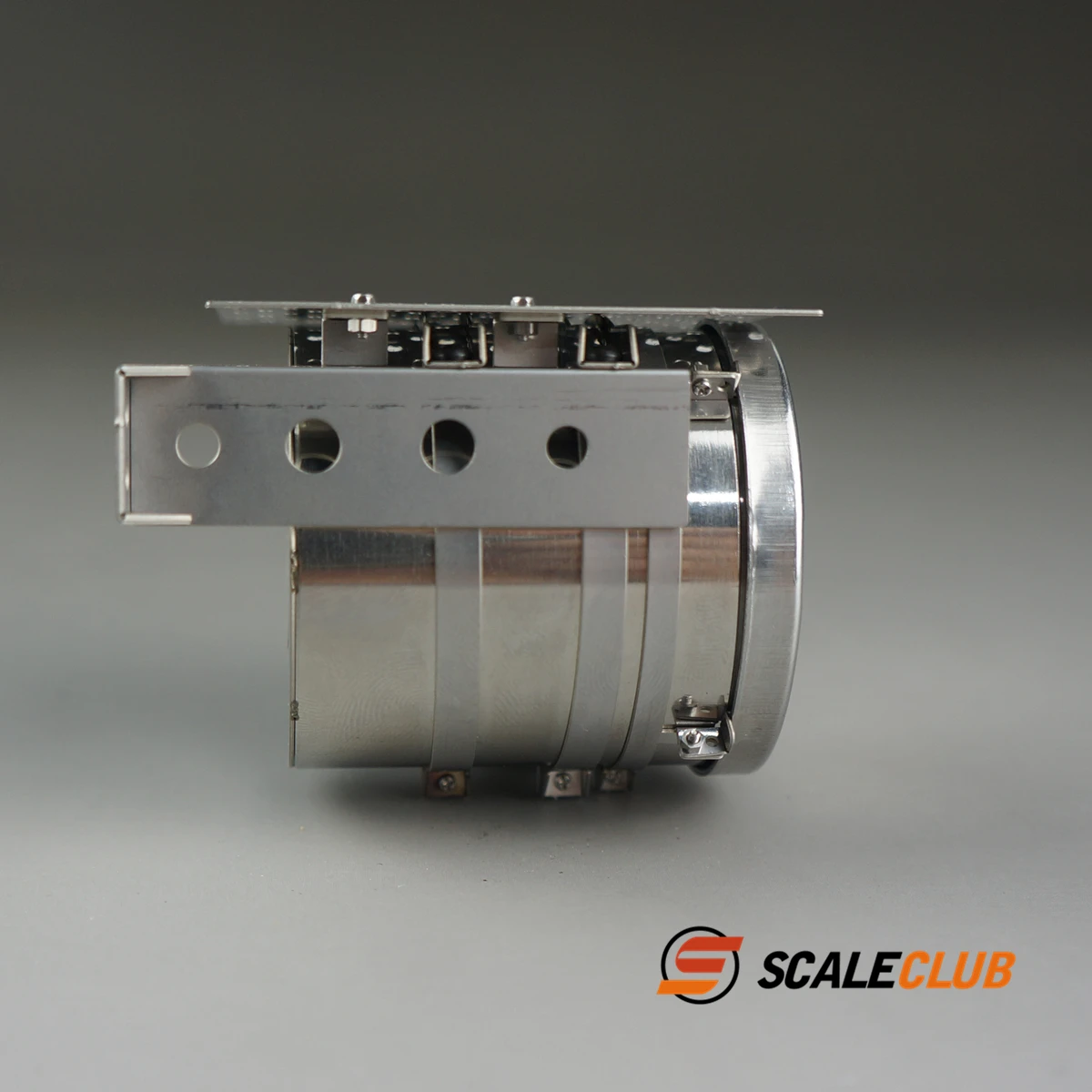 Zbiornik spalinowy Model R620 R470 Metalowy Do Scania 1/14 Tamiya RC SCANIA Man Lesu Actros Ciągnik Siodłowy Wywrotka Model DIY Część