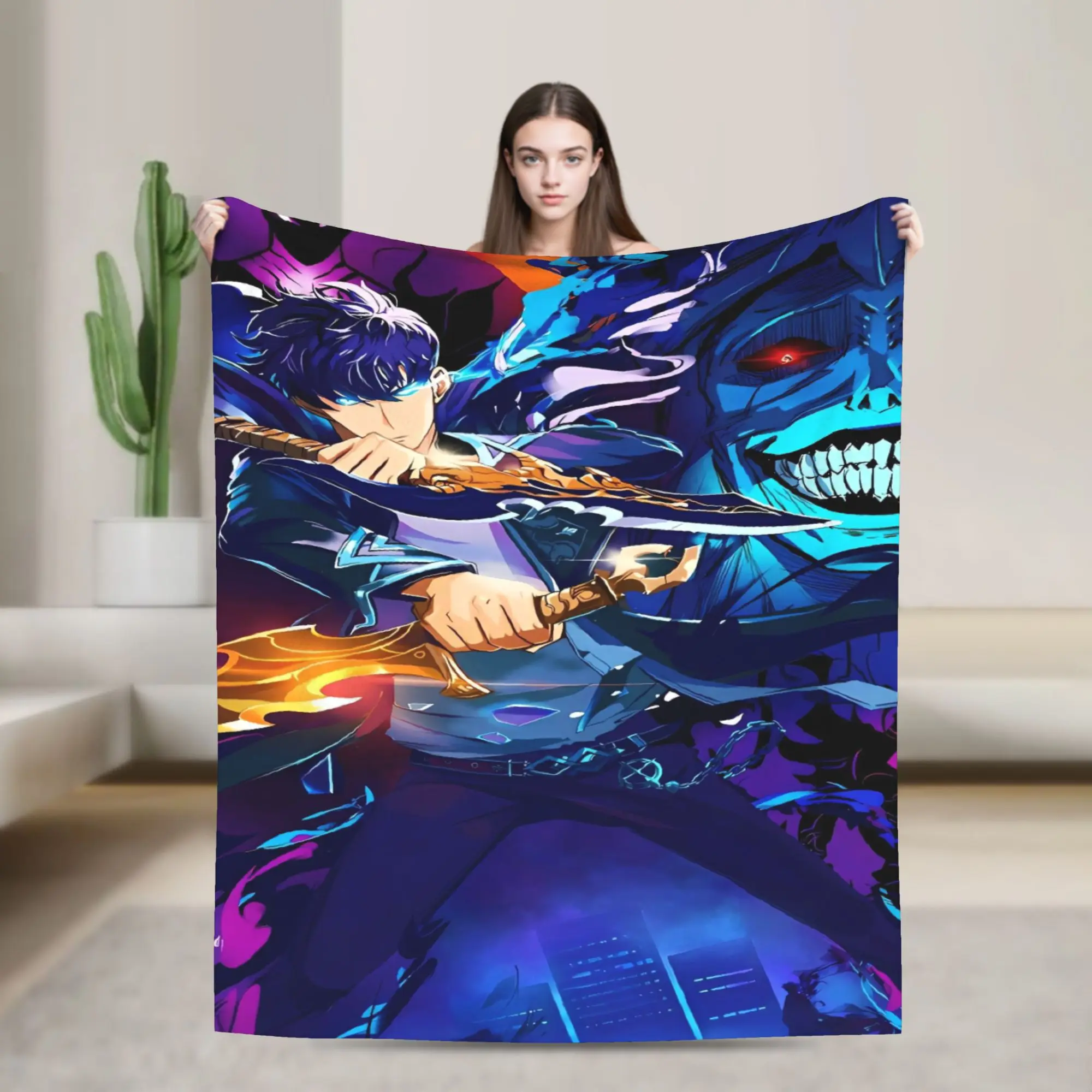 Manta de nivelación individual, ropa de cama de felpa suave y novedosa para niños, colcha de franela para exteriores, funda de cama