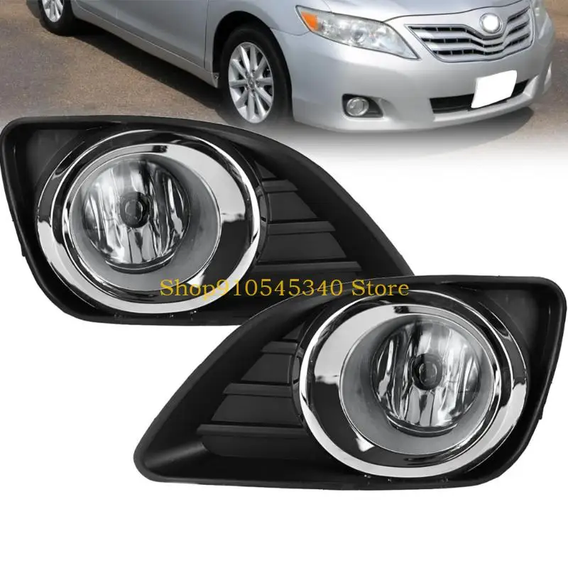 U2JA Replacement Front Bumper Fog Light Assembly H11 12V 55W Halogen for 2010-2011 Sedan, Vehicle Specific Pair for Front-End