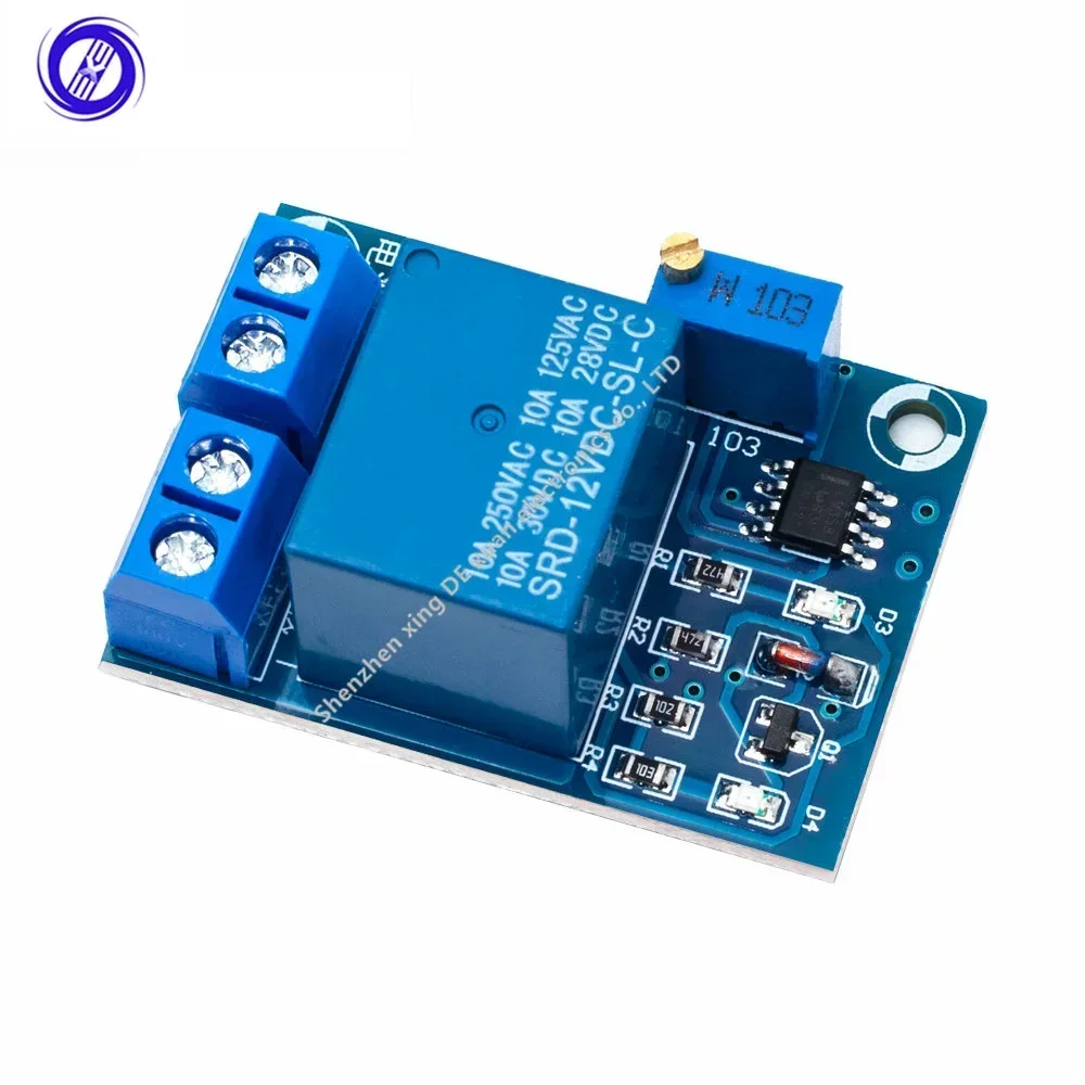 10PCS DC 12V Battery Undervoltage Low Voltage Cut off Automatic Switch Recovery Protection Module Charging Controller Protection