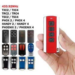 V2 Garage Remote Control Compatible With PHOX PHOENIX HANDY 2 4 TSC4 TSC2 TRC4 TRC2 TXC4 TXC2 Electric Gate Control 433.92MHz