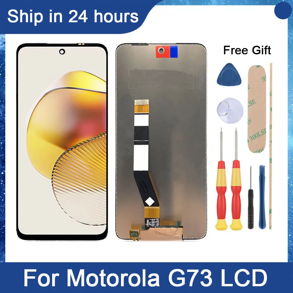 

AiNiCole 6.5'' For Motorola Moto G73 LCD Display Touch Screen Digitizer Assembly MOTO G 73 g73 LCD Screen Replacement