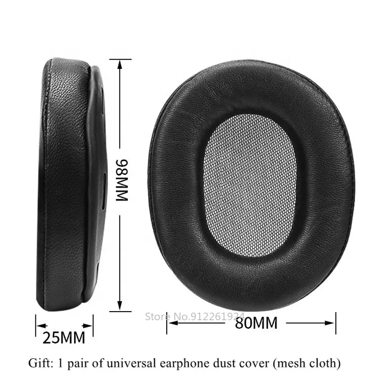 Cuscinetti di ricambio compatibili con cuffie SONY MDR-1R MK2 1RBT 1ADAC MDR 1A 1ABT