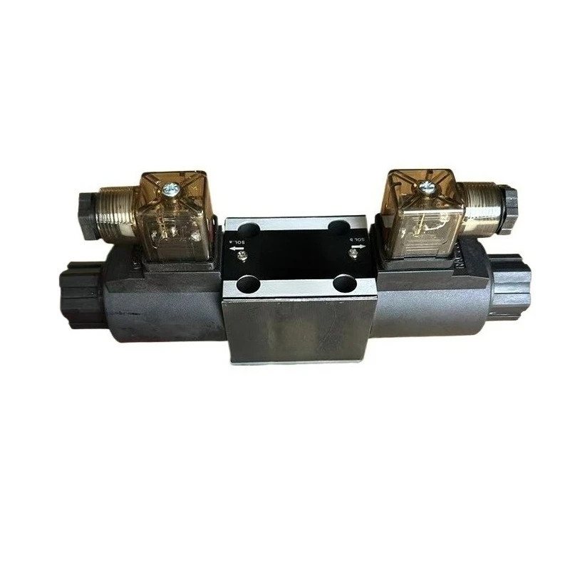 Hydraulic bidirectional solenoid directional valve oil grinding