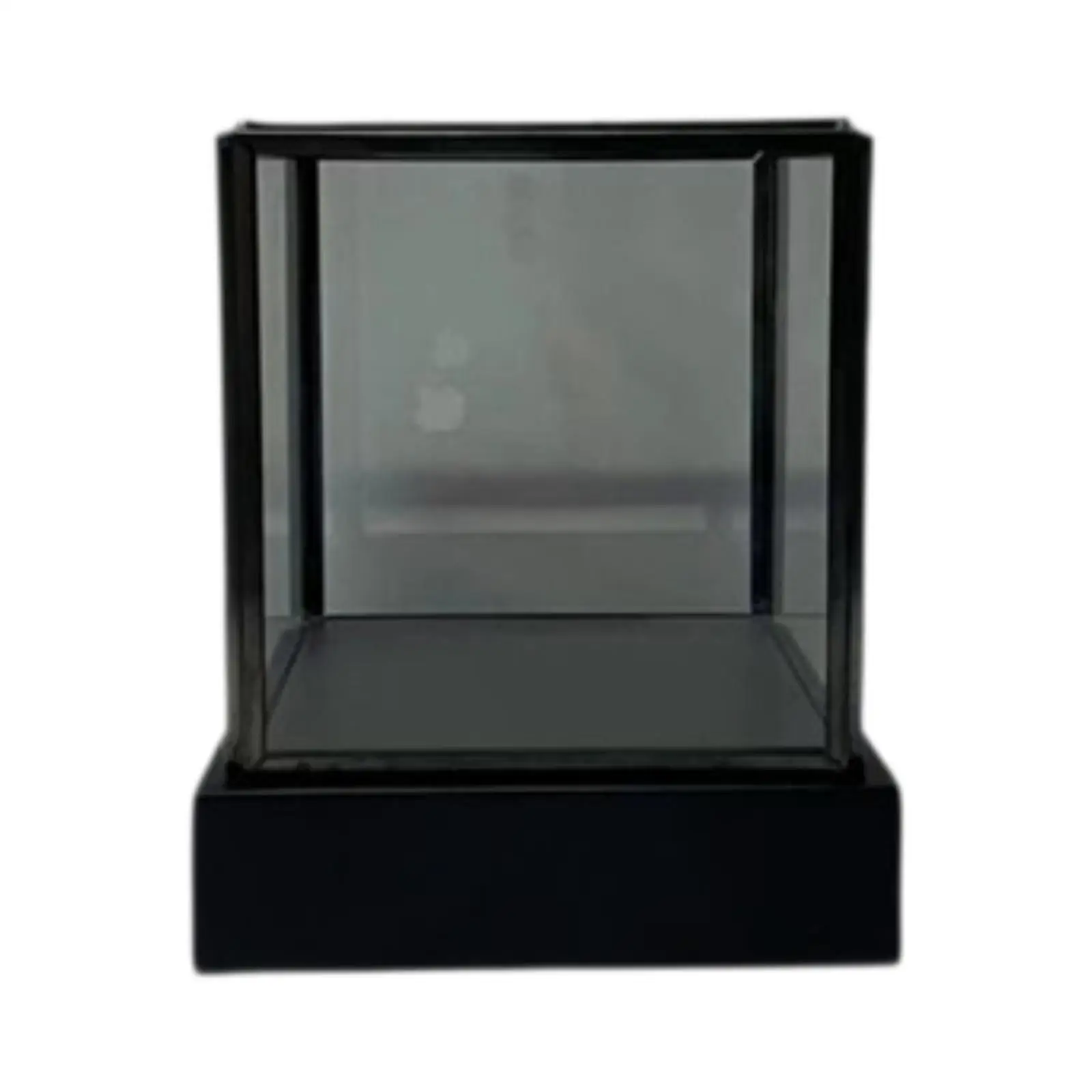 

Glass Display Case Detachable Cover Keepsake Box Vintage Glass Case for Bookshelf Action Figures Office Desk Collectibles Models