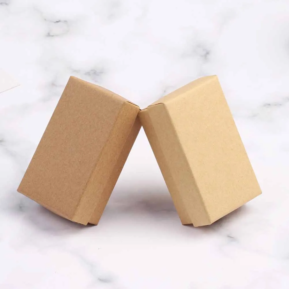 

13pcs Jewelry Storage Box Retro Classic Kraft Paper Ring Box for Women Girls Ladies (Light Kraft Paper)