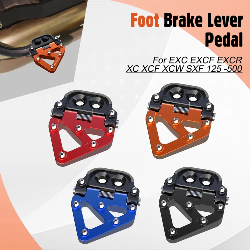 

Motorcycle Folding Brake Pedal Step Tip Plate For KTM EXC EXCF SIX DAYS EXCR XC XCF XCW SXF 125 144 150 200 250 300 350 450 500
