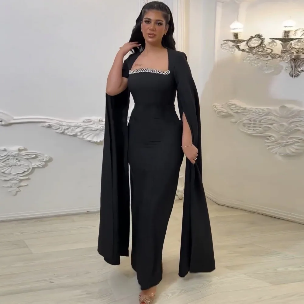 

African Dresses For Women Elegant Polyester 2025 New Muslim Fashion Abayas Dashiki Robe Kaftan Long Maxi Dress Turkish Africa