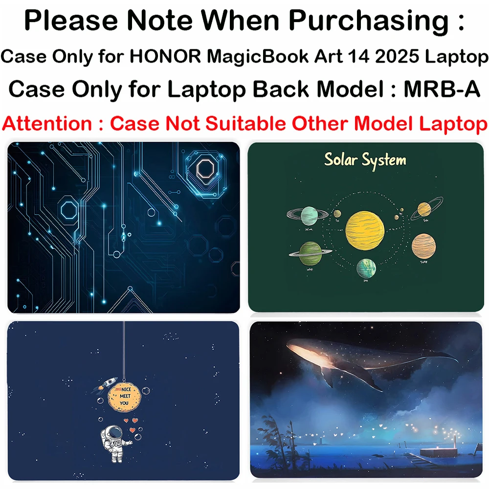 أحدث حافظة كمبيوتر محمول لعام 2025 لهاتف Honor Magicbook art14 14.6 بوصة 2025 حافظة كمبيوتر محمول mrb-a Honor Magicbook art 14 2025 غلاف الكمبيوتر المحمول #1