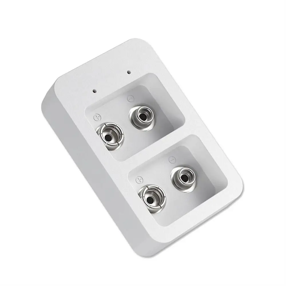

Lithium Battery Charger Charger Adapter 2 Slots USB Charger 9V Battery Charger Rechargeable Batteries Charger Battery Charger