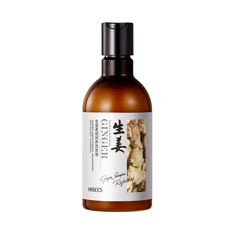 프로틴 샴푸  Ginger Shampoo Anti-hair Loss Hair Loss Prevention Shampoo Smooth and Smooth Removing Oil and Silky Texture 250ml