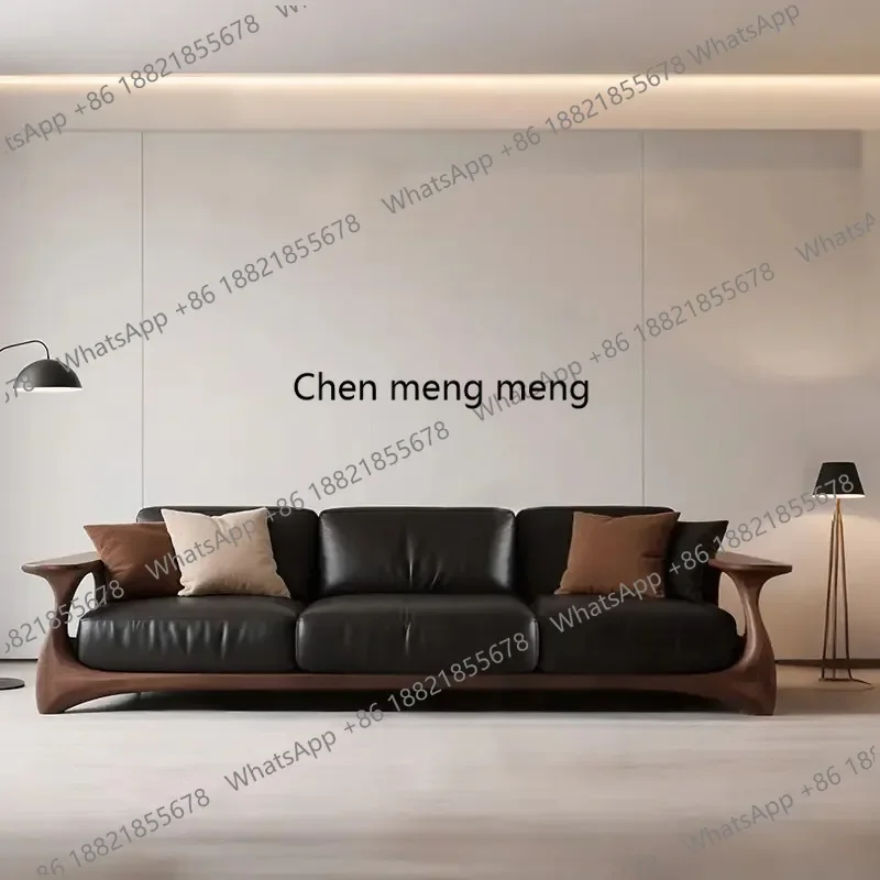 M183 Memory Wood Living Room Sofas Classic Italian Puffs Salon Living Room Sofas Wooden Cloud Muebles Para Hogar Furniture