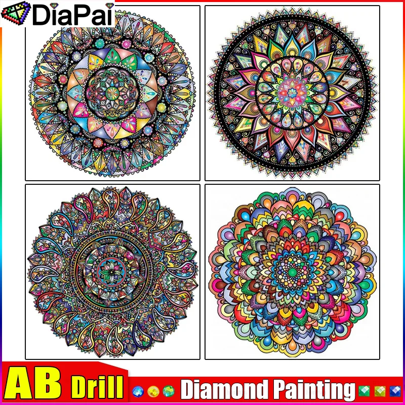 DIAPAI AB Diamond Embroidery Needlework Kit 