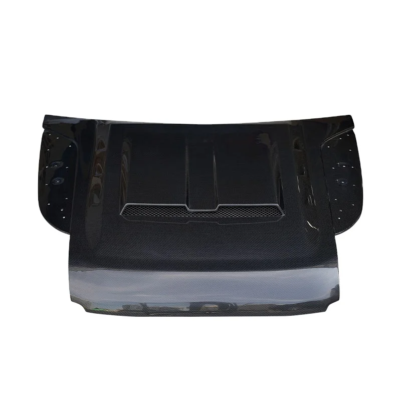 

Langyu Auto Accessories Engine Cover Carbon Fiber Defender 90 110 130 Front Bonnet for Land Rover Upgrade KN Style Engine Hood
