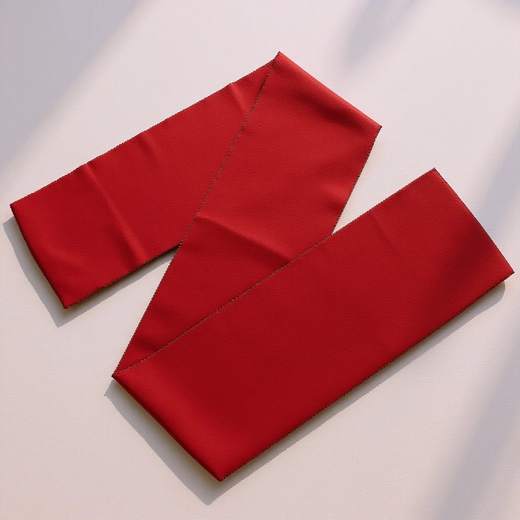 

127x15x0.2cm Wool Piano Keyboard Cover Red Dust Proof Key Protector Washable for Digital Piano Maintenance and Surface