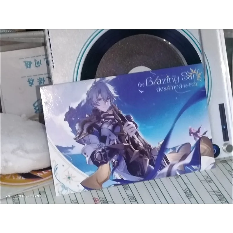 5 Pçs/set Honkai: Star Rail Anime Cartão Laser Phainon NeiKos496 LOMO Cartão Postal Presente
