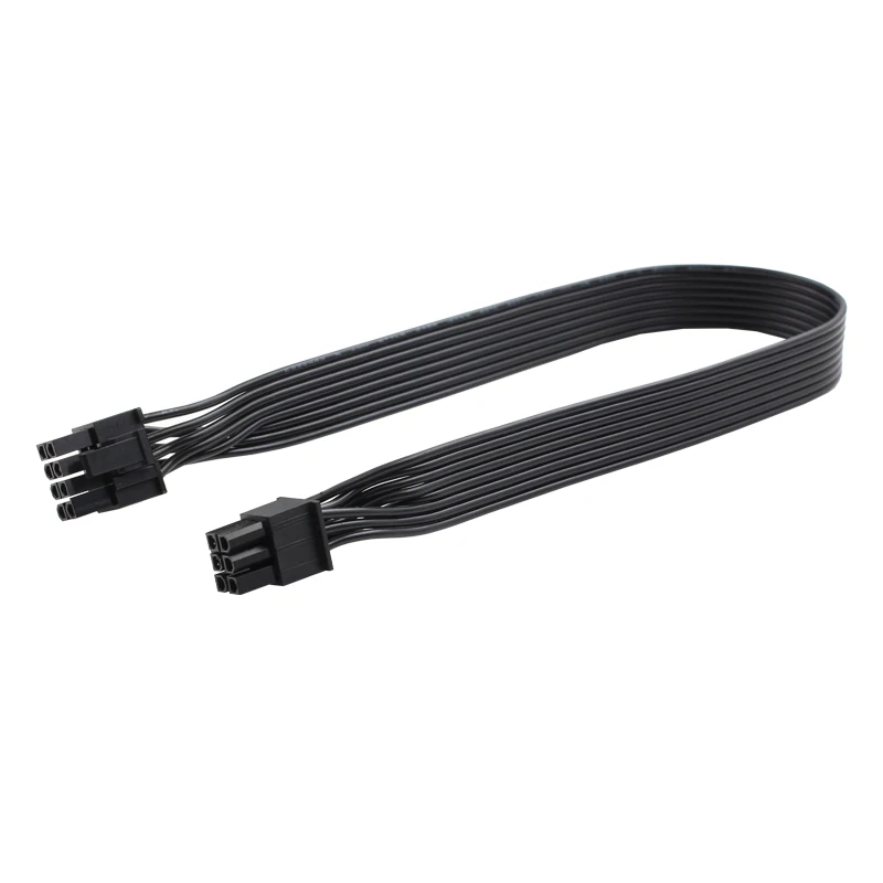 

Computer graphics card power supply cable 6-pin 8-pin extension cable 6pin to 6+2pin Power supply 8P to 6P+2Pin male to male