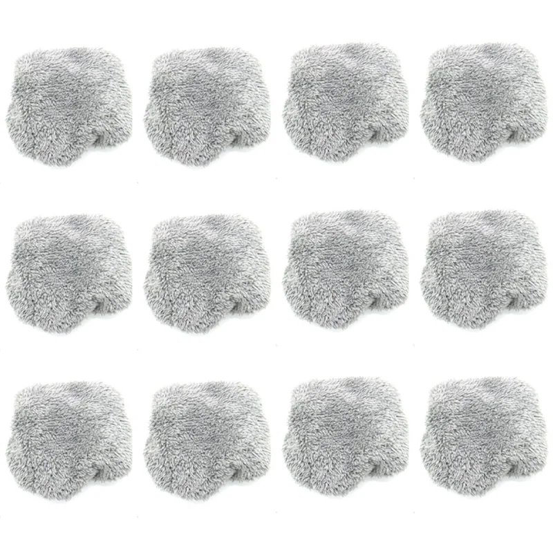Pano De Limpeza De Janela Robô Elétrico, Aspirador De Pó, Lavadora De Limpeza, 12Pcs
