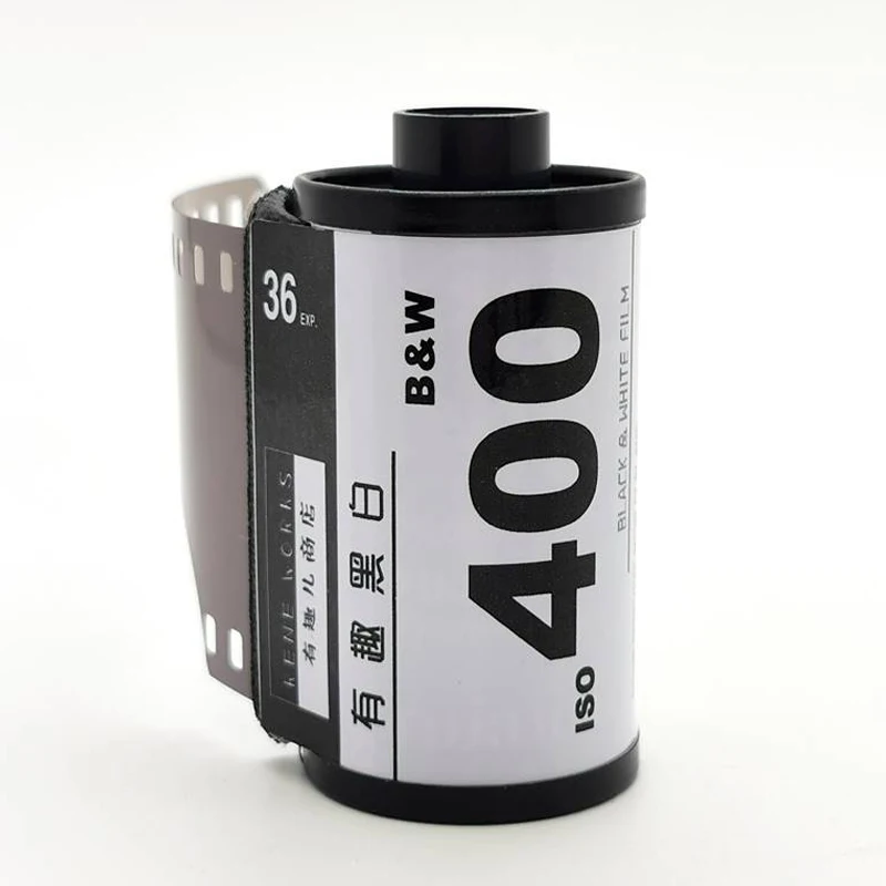 New  Interesting For ISO 400 135 Format  Professional Black and White Film  36 Exposure Per Roll