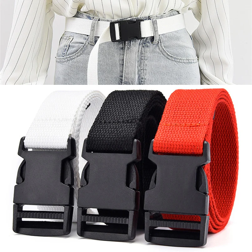 Mens Women's Waist Belt Buckle Military Army Tactical Fashion Accesories White Waist Belts Men Women ремень женский Cinturon