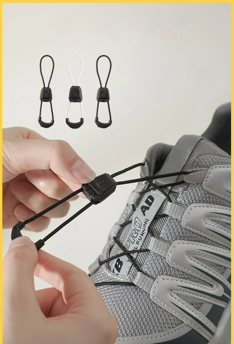 Laufschuhe mit elastischen Schnürsenkeln, atmungsaktivem Mesh-Material, sportliche Sneaker für Damen und Herren, bequeme Schnürsenkel für Outdoor-Wanderungen. – Detail 1