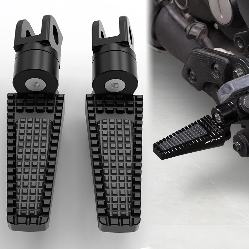 For Yamaha MT-10  / Touring Edition / SP 2017 2018 2019 2020 2021 Motorcycle Adjustable Front or Rear Footrests Foot Pegs Pedal