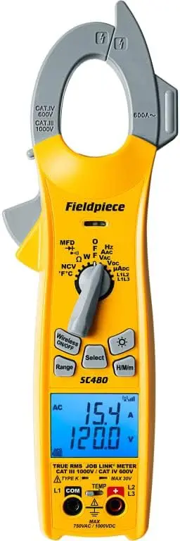 

True-RMS Wireless AC Clamp Multi meter