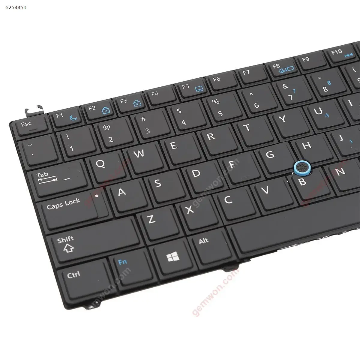 Imagem -04 - Teclado de Laptop Americano para Dell Latitude E5440 Preto com Blacklit & Point