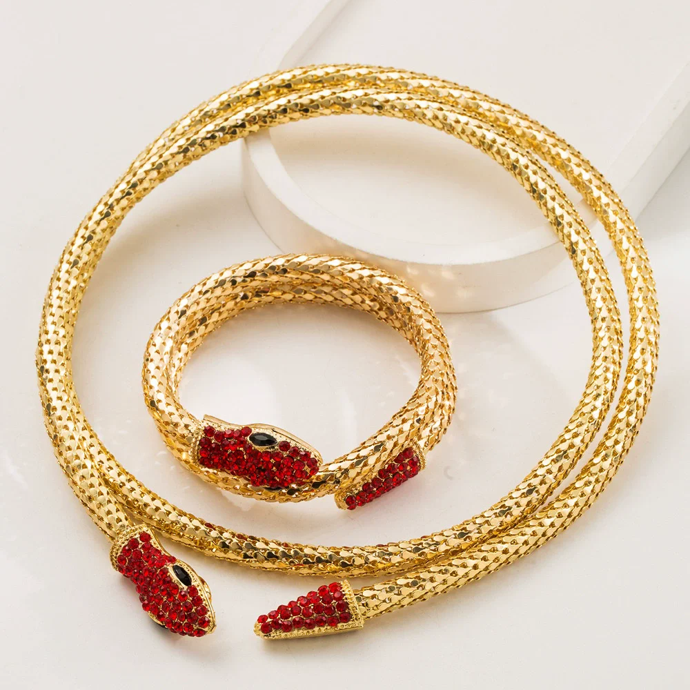 Cool Snake Gold Nec… - image